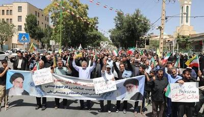 راهپیمایی «جمعه‌های خشم و نصر» در شهرکرد