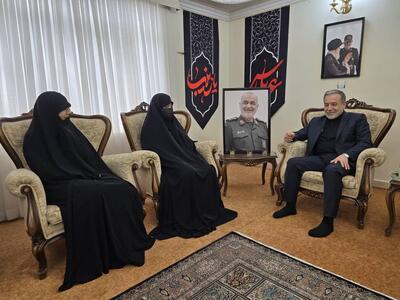 عراقچی به منزل شهید سلامی رفت