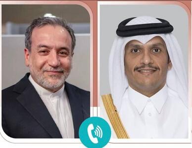 تاکید ایران و قطر بر پایان دادن به محاصره غذایی و دارویی نوار غزه و کرانه باختری