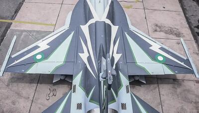 طراحی جالب جنگنده JF-17 از اسکادران حیدر پاکستان(عکس)