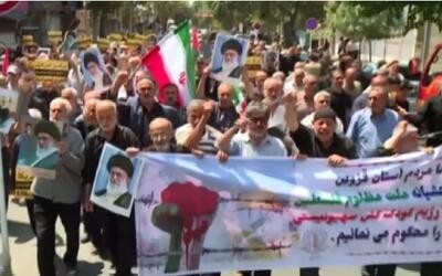 راهپیمایی «جمعه خشم و نصر» در قزوین 