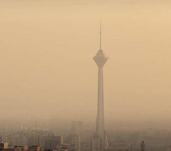 تشدید آلاینده اوزن در هوای تهران