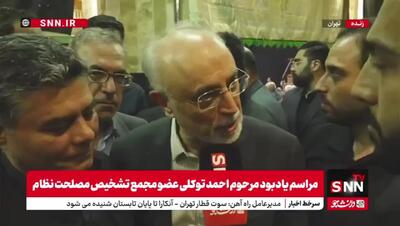 اظهارات صالحی درباره تیم مذاکره کننده/ به آنها اعتماد کامل دارم+ فیلم