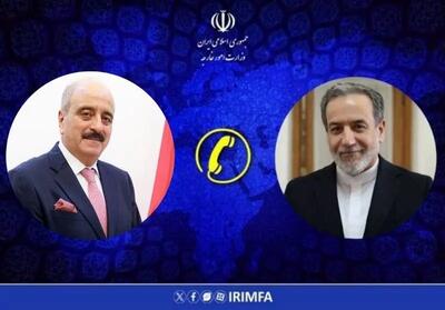 تماس تلفنی وزیر امور خارجه  ایران با همتای تونسی در خصوص وضعیت بحرانی غزه