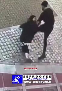 سرقت به عنف در محله سعادت آباد تهران + فیلم