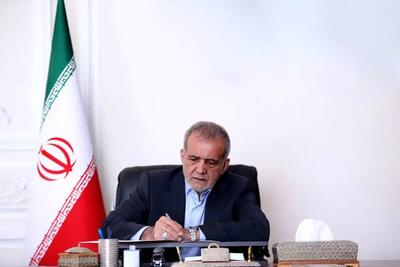 پیام تسلیت پزشکیان در پی سانحه سقوط هواپیمای مسافری در روسیه