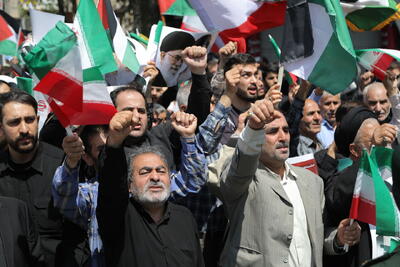 خروش اردبیلی‌ها علیه نسل‌کشی اسرائیل در غزه