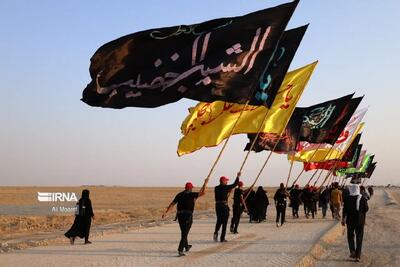 ۳۲ خادم گیلانی راهنمایی زائران اربعین را در سامرا بر عهده‌ دارند