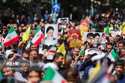 راهپیمایی «جمعه خشم و نصر» در اردبیل