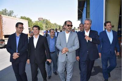 بازدید مدیرعامل شرکت انبارهای عمومی و خدمات گمرکی ایران از شرکت انبارهای عمومی و خدمات گمرکی البرز قزوین