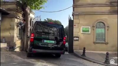 لحظه ورود هیئت‌های اروپایی به کنسولگری ایران در استانبول
