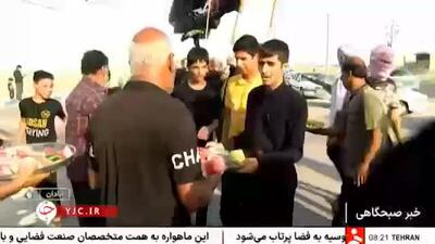 کاروان بزرگ مشایه عشاق الحسین در راه کربلا