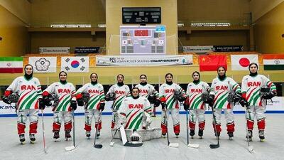 دومین برد اسکیت اینلاین هاکی بانوان در قهرمانی آسیا - پارس فوتبال
