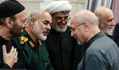 تصاویر بزرگداشت چهلمین روز شهادت سردار سپهبد شهید حسین سلامی