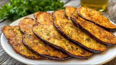 طرز تهیه غذای سریع و مجلسی با بادمجان به سبک سرآشپزهای ایتالیایی (فیلم)