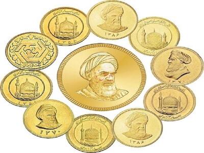 قیمت انواع سکه - ۴ مرداد ۱۴۰۴