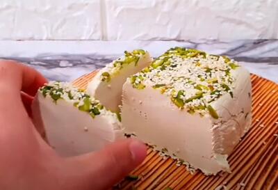 نحوه تهیه حلوا ارده فقط با ۳ قلم مواد / حلوا ارده به این آسونی مگه میشه !