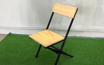 ایده ای خفن برای ساخت صندلی تاشو مسافرتی