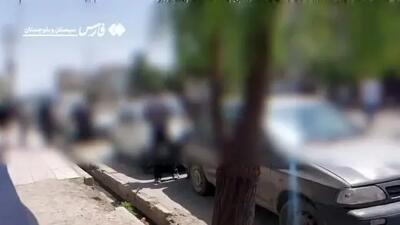  دادگستری زاهدان هدف حمله تروریستی قرار گرفت + فیلم