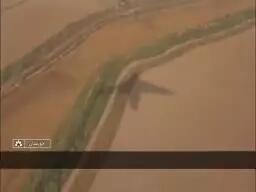 پرواز هواپیمای آب‌پاش برای مهار آتش هورالعظیم