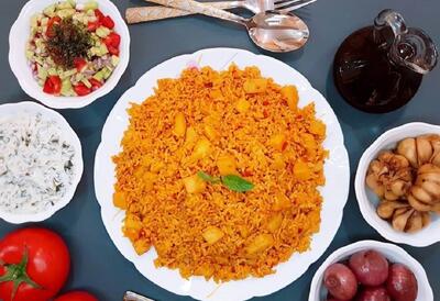 طرز تهیه استامبولی پلو اصیل تهرانی ویژه وگان‌ها به روش سنتی مادربزرگ‌ها