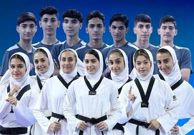نایب قهرمانی تیم تکواندو نوجوانان دختر و پسر ایران در آسیا  با ۱۶ مدال