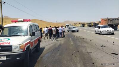 واژگونی کمباین در محور روستایی دیواندره سه مصدوم برجای گذاشت