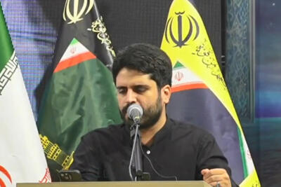 رجزخوانی محمد رسولی شاعر، این بار علیه جنایاتت نتانیاهو در غزه +فیلم
