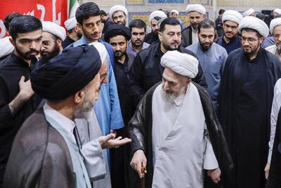 تصاویری از حضور حضرت آیت الله سبحانی در مسجد میرزاجعفر | شفقنا