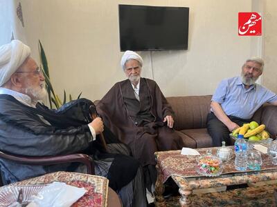 جدیدترین عکسی که از کروبی در منزلش منتشر شد