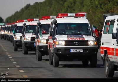 رزمایش نیروهای جمعیت هلال احمر اعزامی به مراسم اربعین حسینی- عکس خبری تسنیم | Tasnim