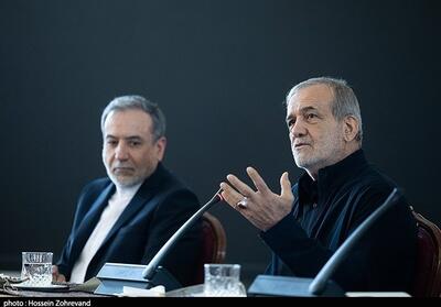 پزشکیان: باید با همسایگان روابط بهتری داشته باشیم/ چرا مدعیان حقوق بشر از غزه دفاع نمی‌کنند - تسنیم