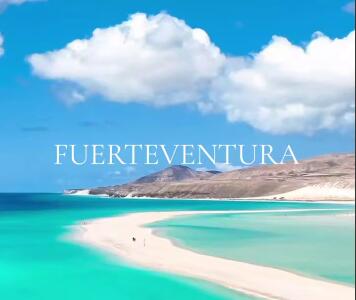 جزیره Fuerteventura یکی از جزایر قناری
