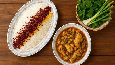 راز طعم بینظیر متفاوت ترین خورش کرفس : با مرغ تجربه ای جدید از خورش کرفس