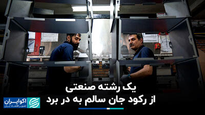 یک رشته صنعتی از رکود جان سالم به در برد