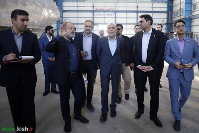 بازدید نماینده رییس جمهور از کشتی سازی بوت سرویس کیش