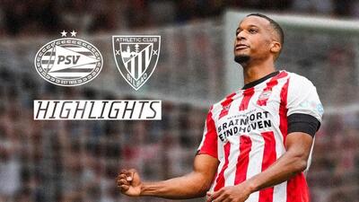 خلاصه بازی آیندهوون 2-1 اتلتیک بیلبائو