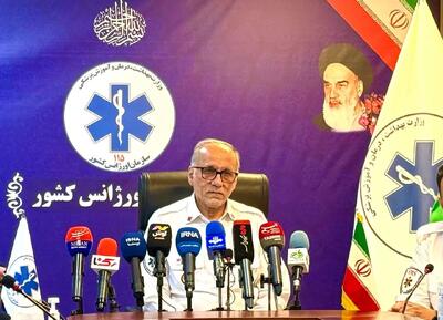 اورژانس در جنگ ۱۲ روزه، ۱۰ هزار و ۵۰۰ ماموریت جنگی داشت