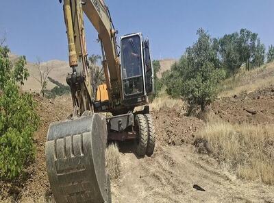 جزئیاتی از حفاری جویندگان گنج و آتش‌سوزی در آبیدرِ کردستان