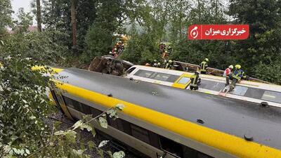 ۳ کشته و ده‌ها مصدوم در حادثه خروج قطار از ریل در آلمان