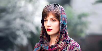 هارمونی زیبای چشم های مهسا حجازی با لباسش+ عکس
