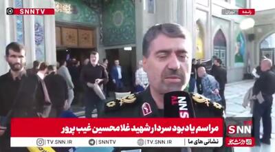 سردار قریشی: با هماهنگی دولت در بازسازی مناطق خسارت‌دیده کمک می‌کنیم + فیلم