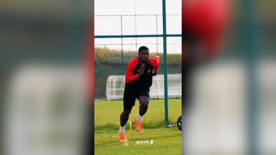 اولین حضور سرژ اوریه در تمرین پرسپولیس