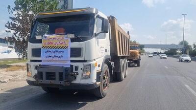 اجرای عملیات راهداری محوری در مرکز مازندران