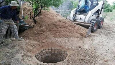 ۴.۵ میلیون متر مکعب حلقه چاه آب غیر مجاز در کردستان مسدود شده است