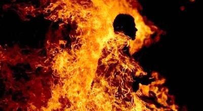 پدر بی‌رحم 3 کودکش را به آتش کشید