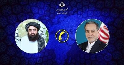 رایزنی عراقچی و متقی درباره غزه و بازگشت اتباع افغانستان