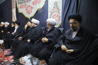 عزاداری دهه اول ماه صفر در بیت مرحوم آیت الله حاج نصرالله شاه آبادی‎ (ره)