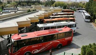  اعلام نرخ کرایه‌های اتوبوس سفر اربعین از اصفهان به مرزهای غربی