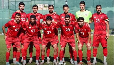 ترکیب پرسپولیس در آخرین بازی دوستانه ترکیه